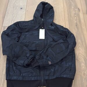 Calia jacquard run jacket